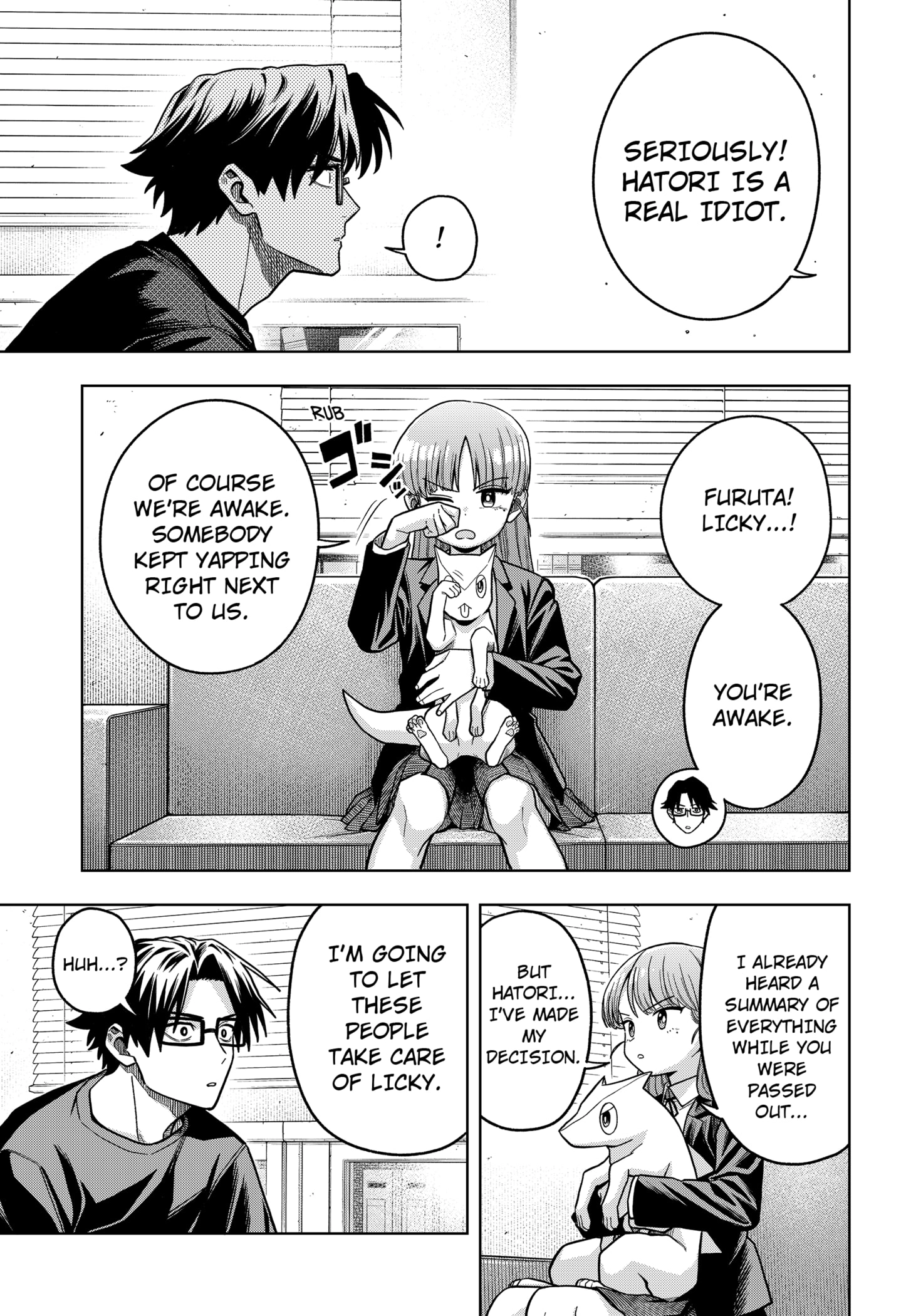 Hatori and Furuta's Extraordinarily Ordinary Life Chapter 6 page 7