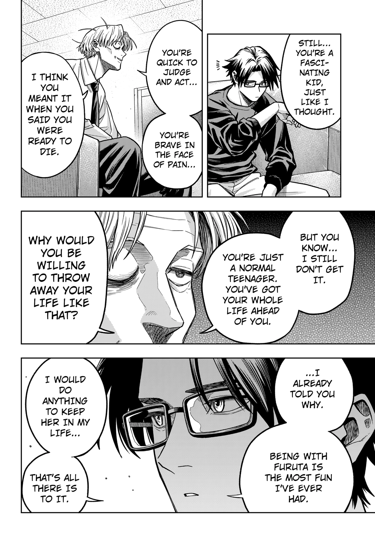 Hatori and Furuta's Extraordinarily Ordinary Life Chapter 6 page 4