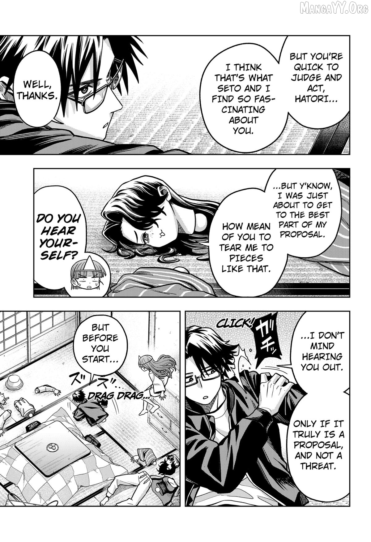 Hatori and Furuta's Extraordinarily Ordinary Life Chapter 9 page 15