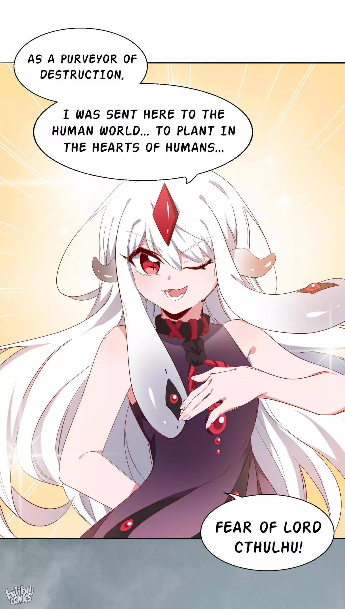 Working Overtime to Destroy the World! Chapter 3 page 19