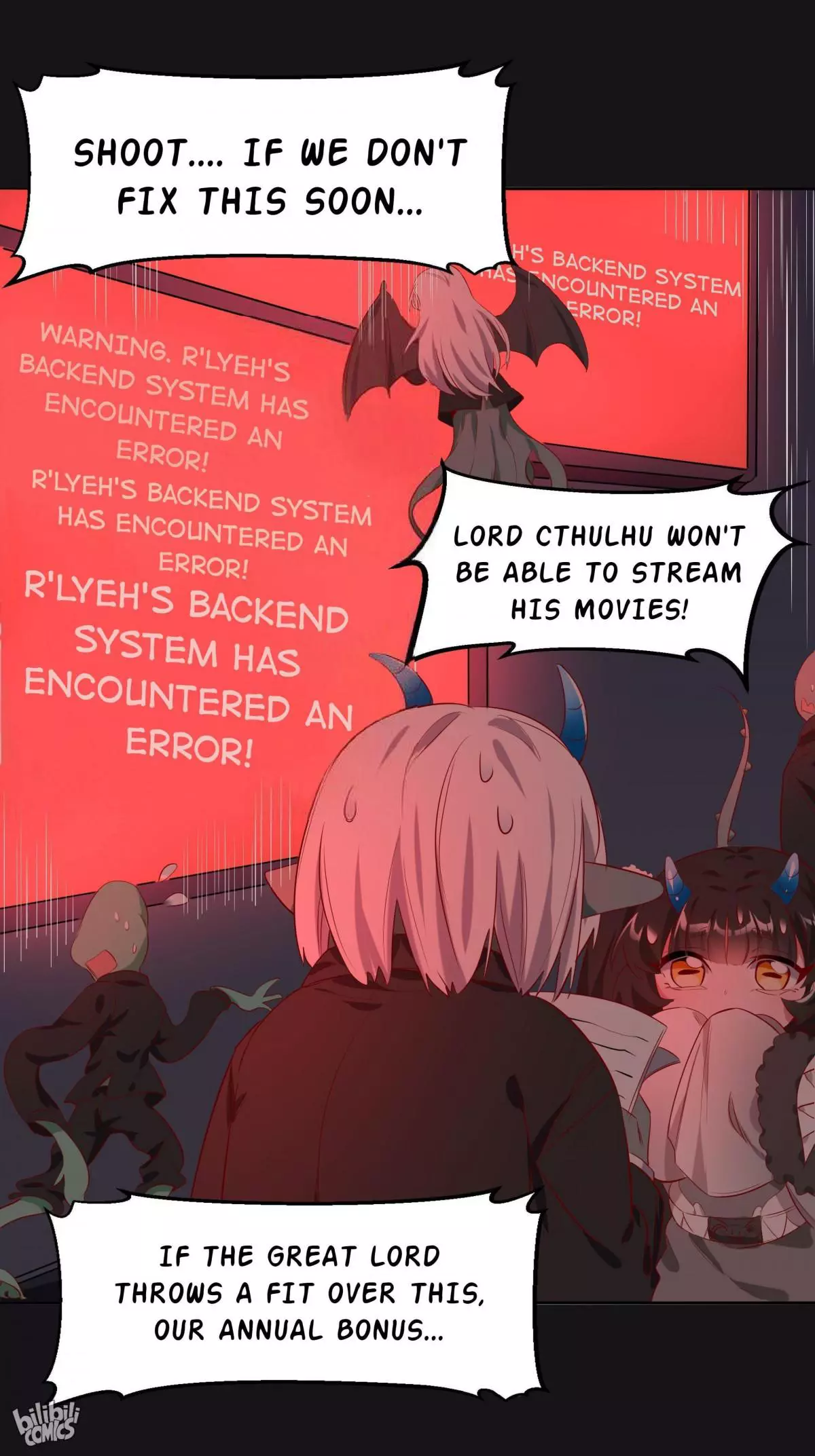 Working Overtime to Destroy the World! Chapter 3 page 23