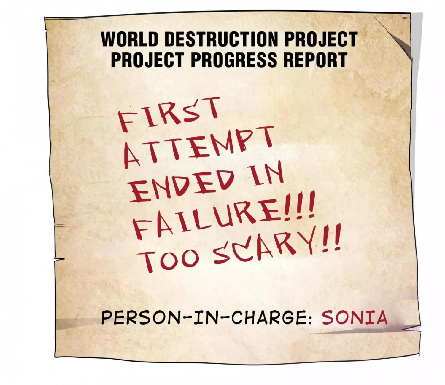 Working Overtime to Destroy the World! Chapter 5 page 39