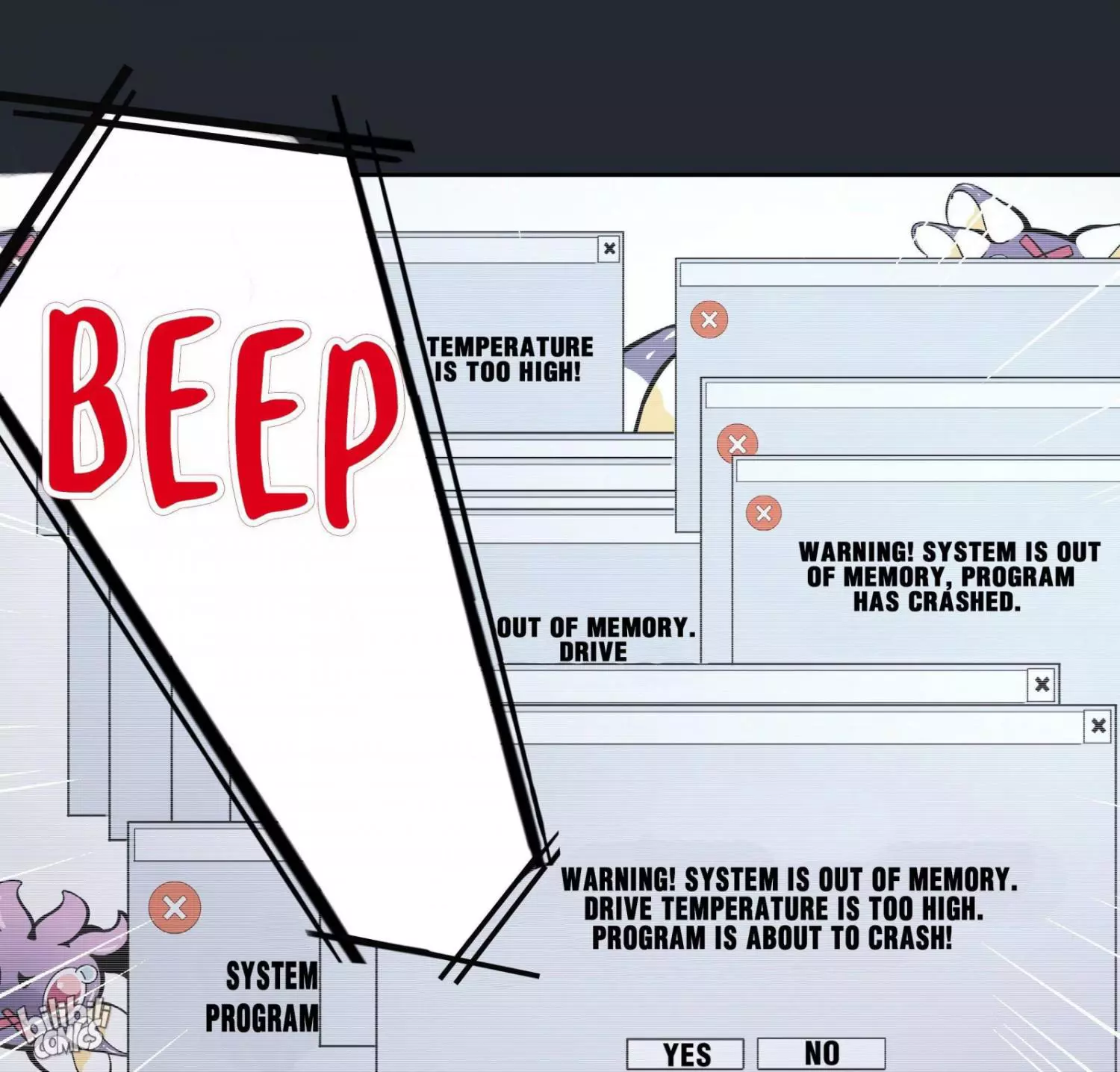 Working Overtime to Destroy the World! Chapter 7 page 38
