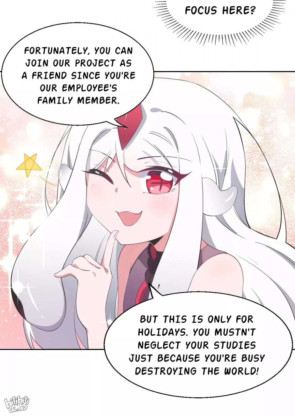 Working Overtime to Destroy the World! Chapter 11 page 48
