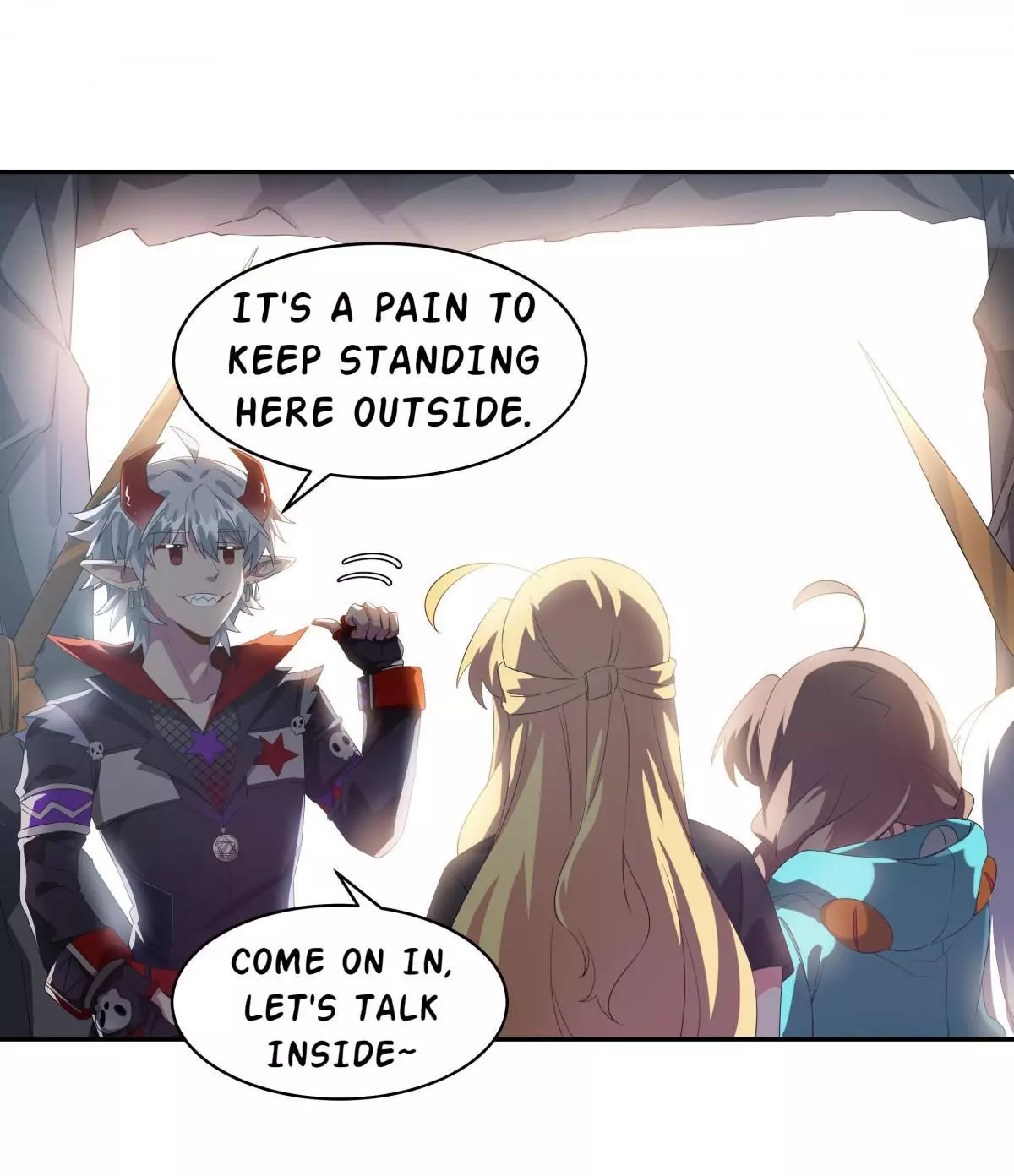 Working Overtime to Destroy the World! Chapter 32 page 17