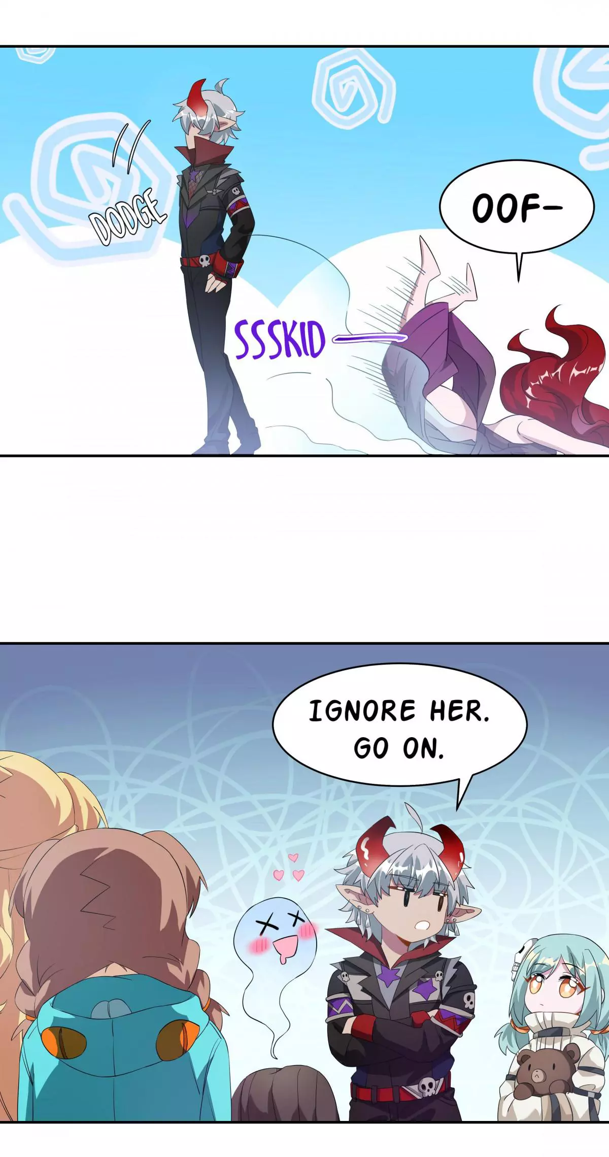 Working Overtime to Destroy the World! Chapter 33 page 8