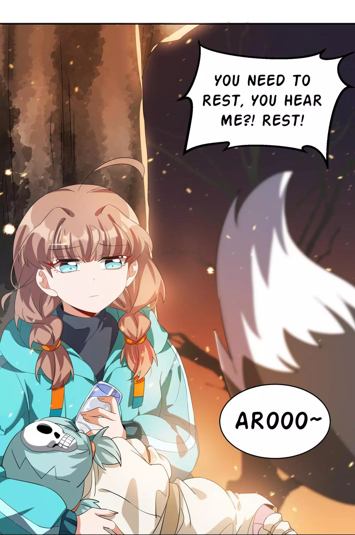 Working Overtime to Destroy the World! Chapter 37.5 page 6