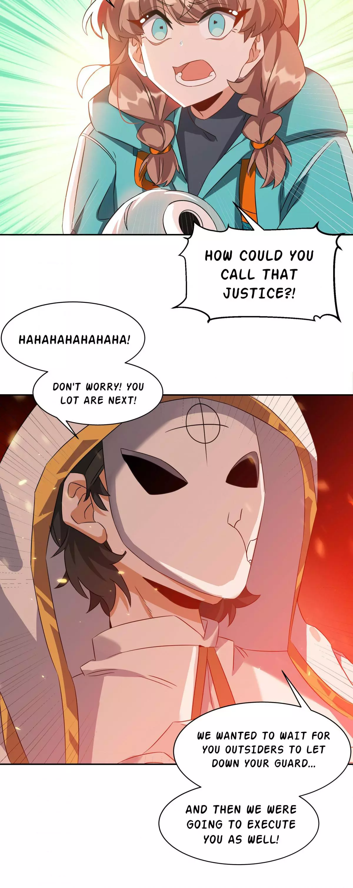 Working Overtime to Destroy the World! Chapter 38 page 22