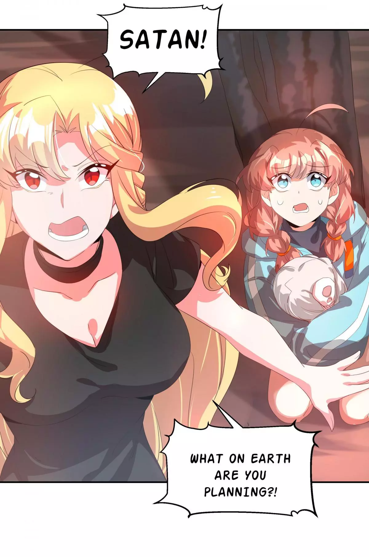 Working Overtime to Destroy the World! Chapter 37.5 page 35
