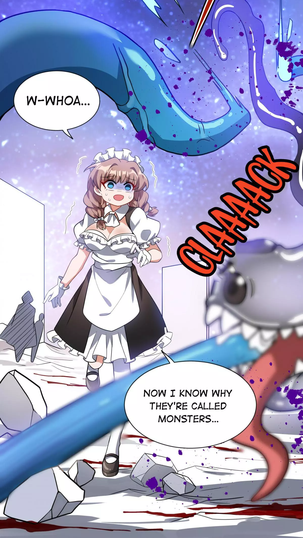 Working Overtime to Destroy the World! Chapter 44 page 22