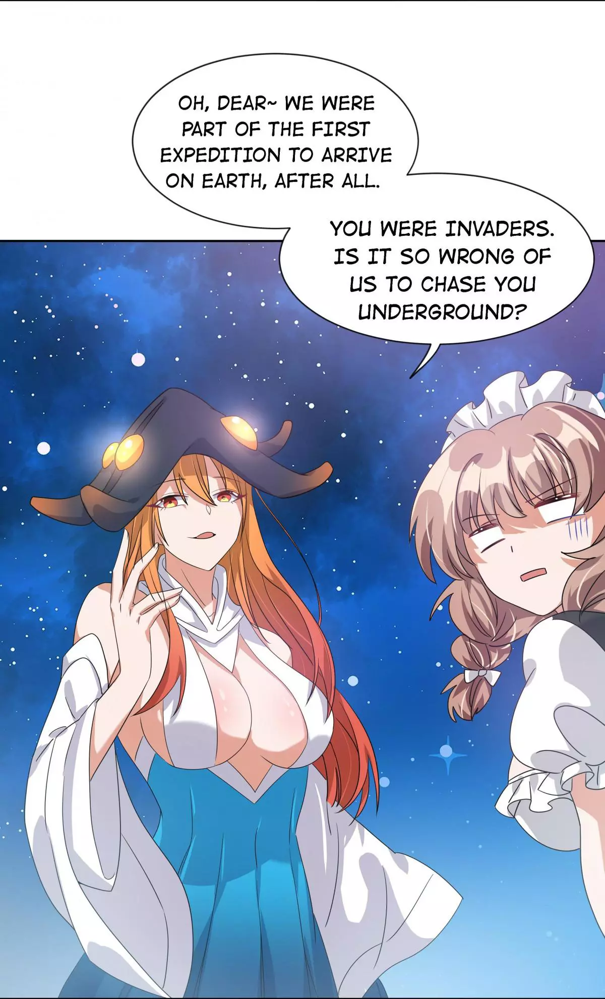 Working Overtime to Destroy the World! Chapter 44 page 17