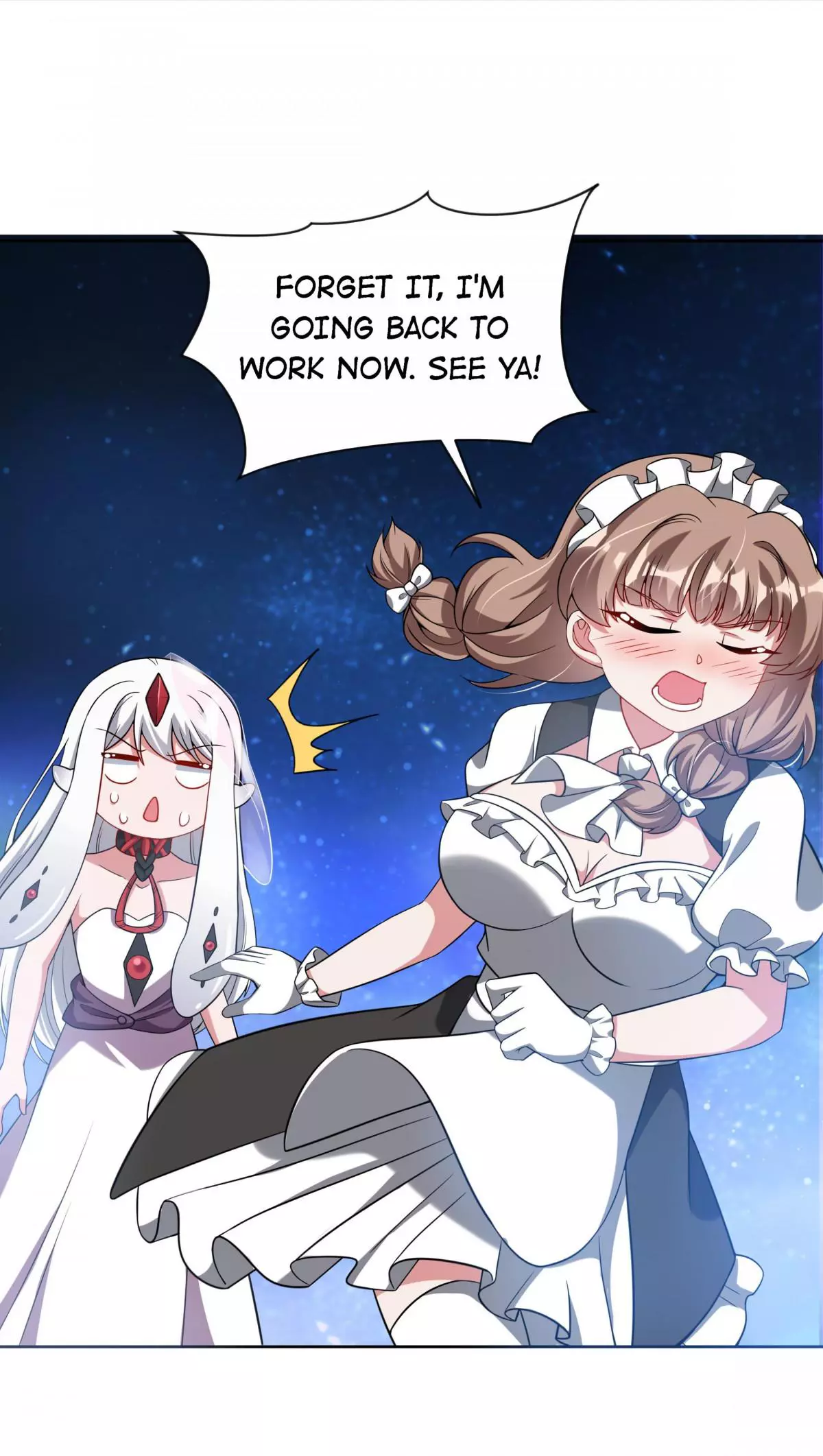 Working Overtime to Destroy the World! Chapter 46 page 27
