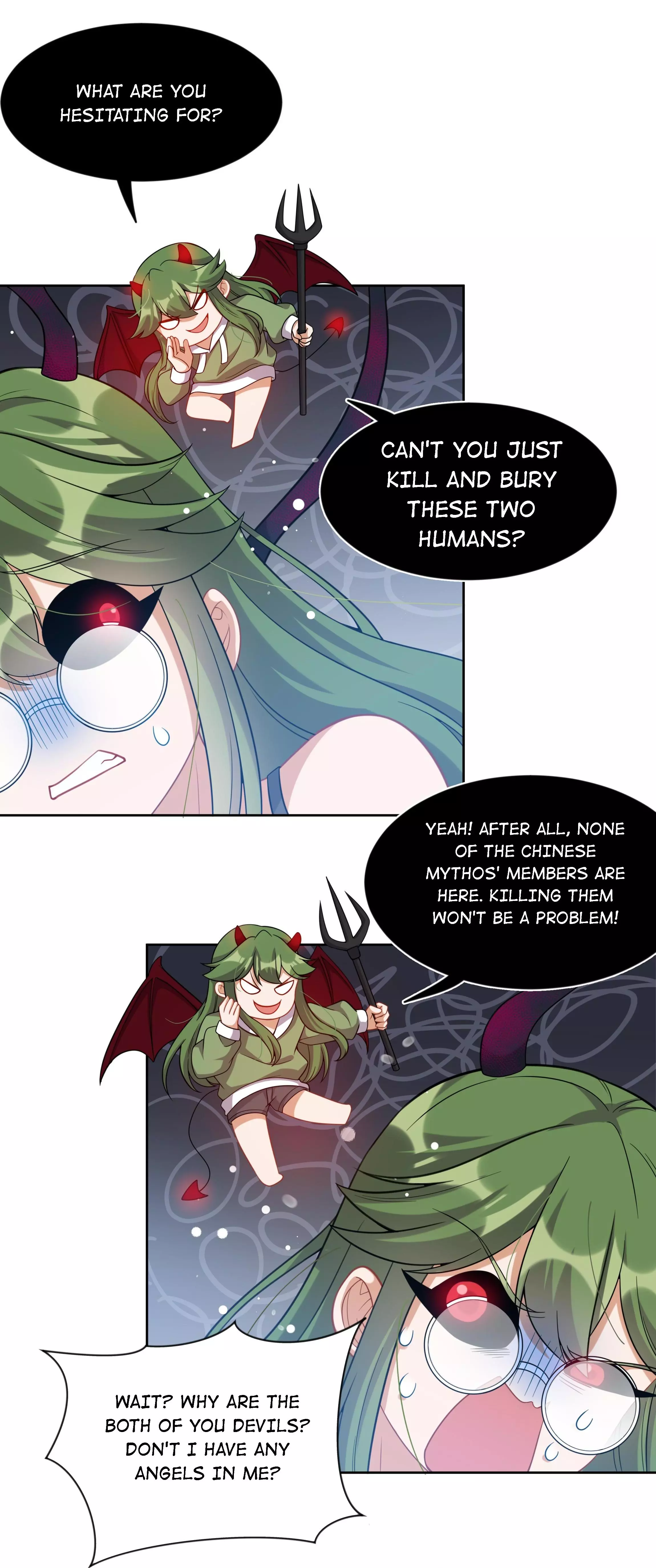 Working Overtime to Destroy the World! Chapter 49 page 22