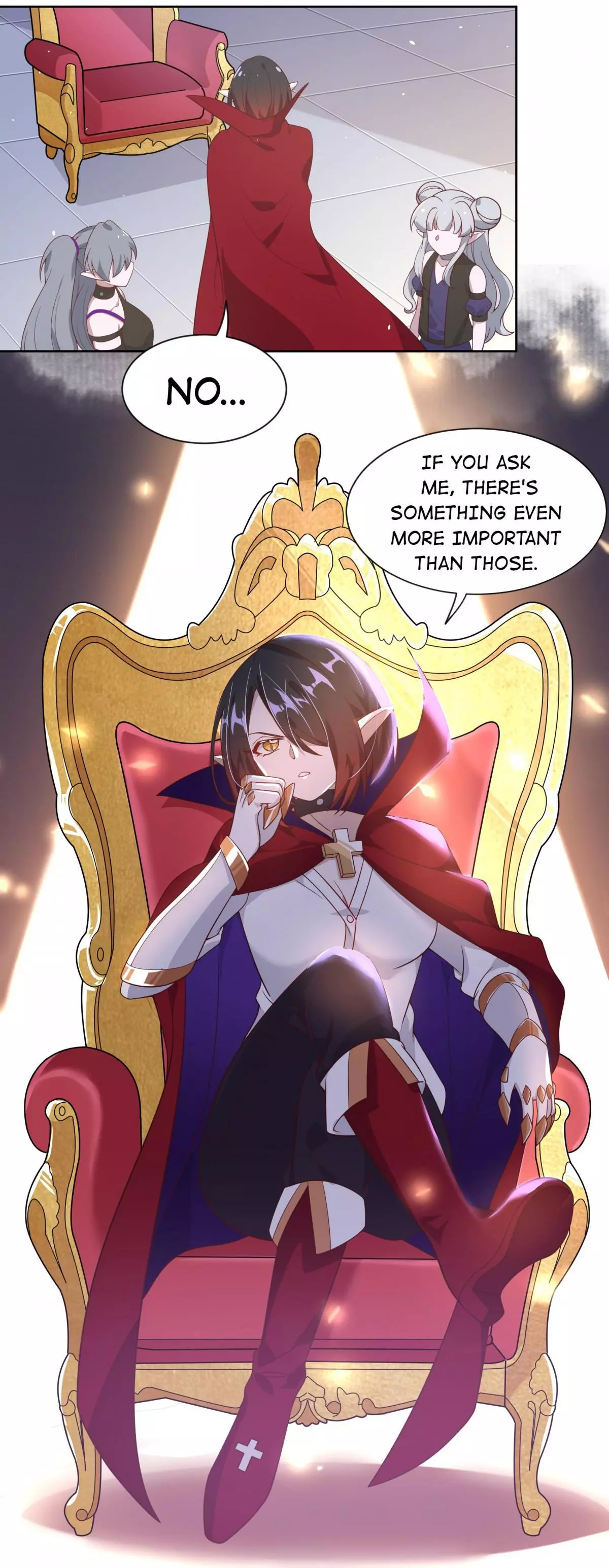 Working Overtime to Destroy the World! Chapter 58 page 17