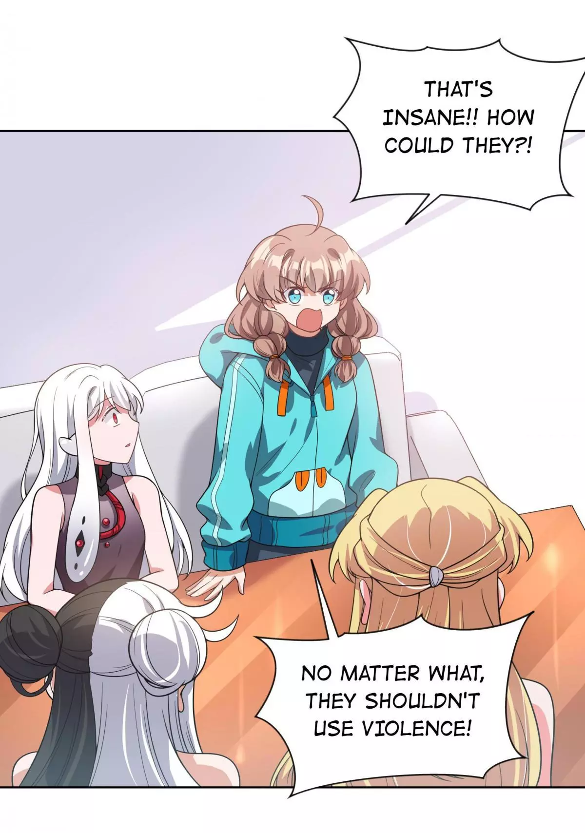Working Overtime to Destroy the World! Chapter 58 page 35