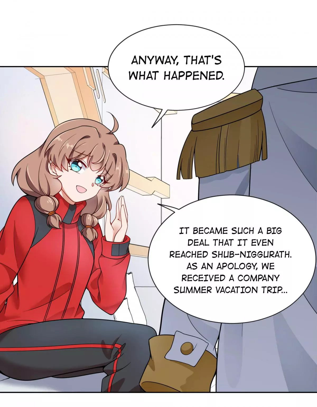 Working Overtime to Destroy the World! Chapter 63 page 21