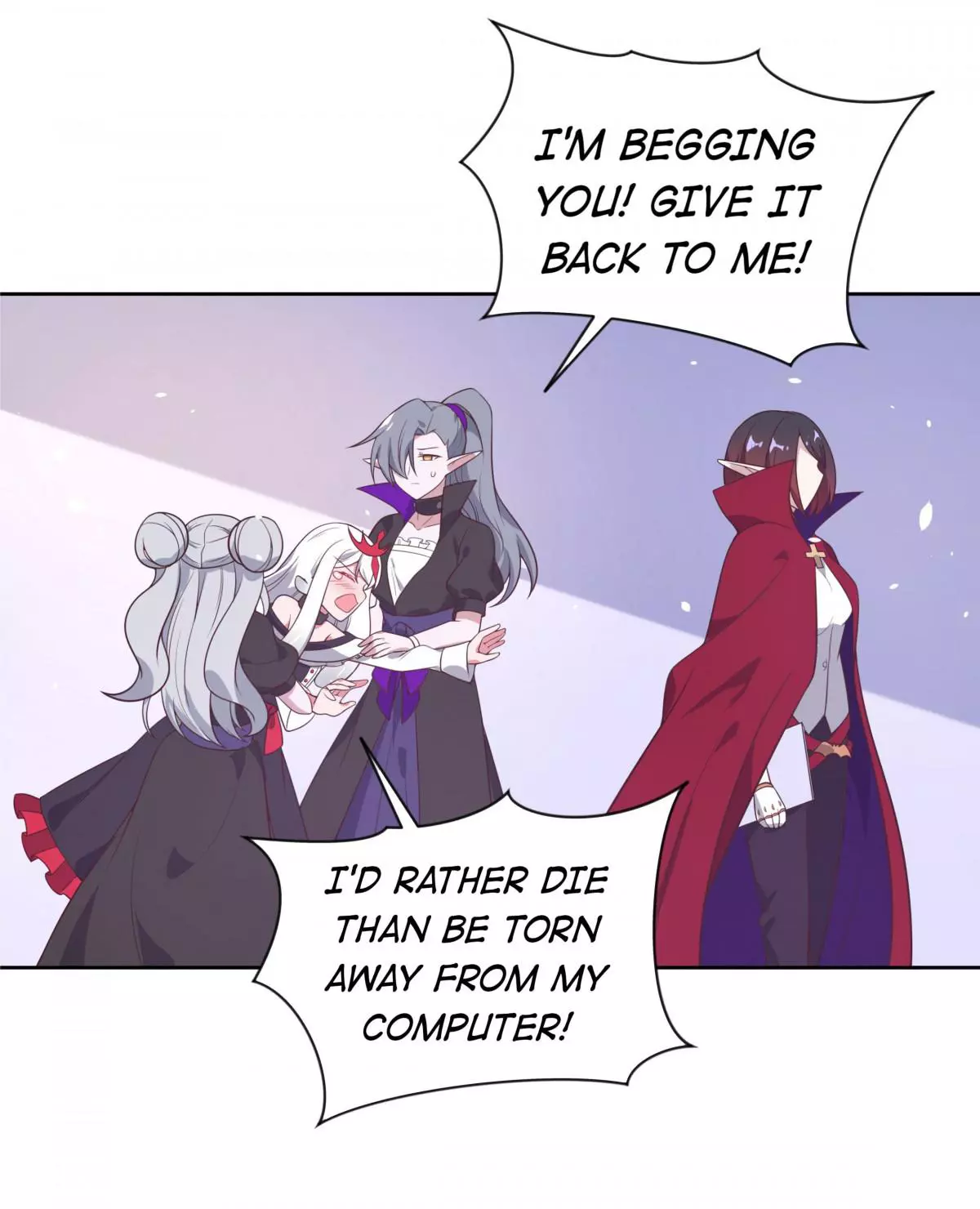Working Overtime to Destroy the World! Chapter 59 page 34