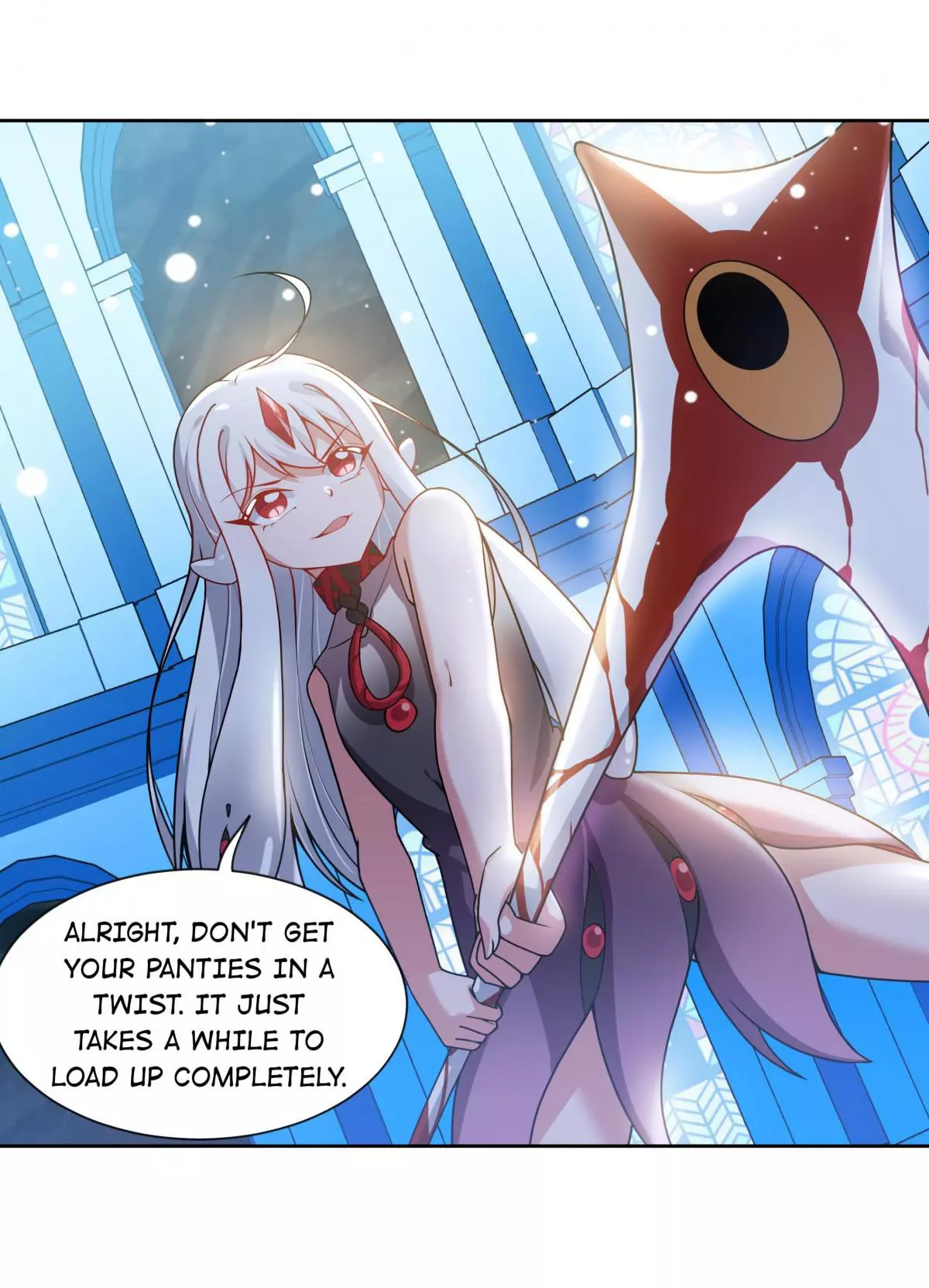 Working Overtime to Destroy the World! Chapter 72.2 page 8