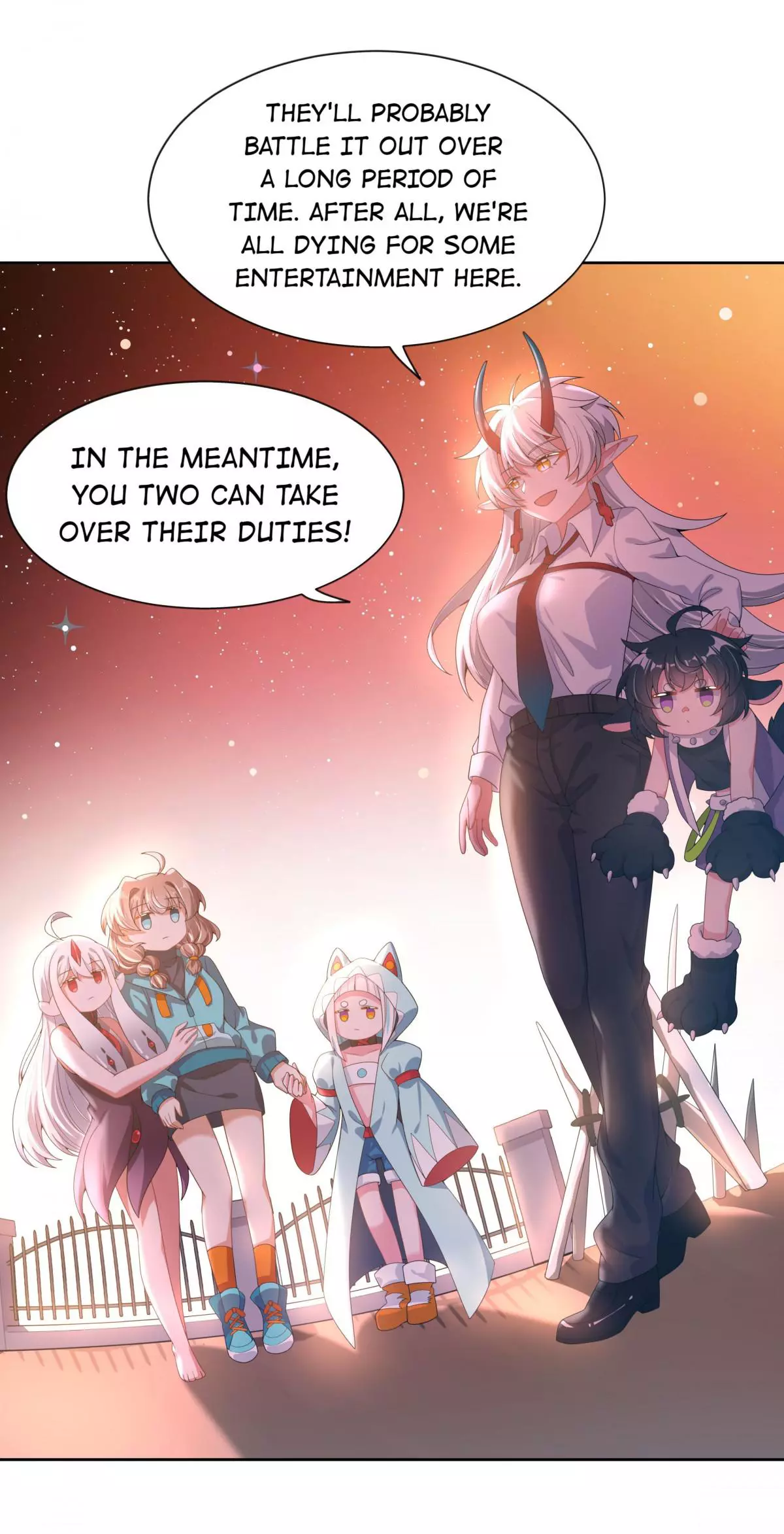 Working Overtime to Destroy the World! Chapter 78.1 page 12
