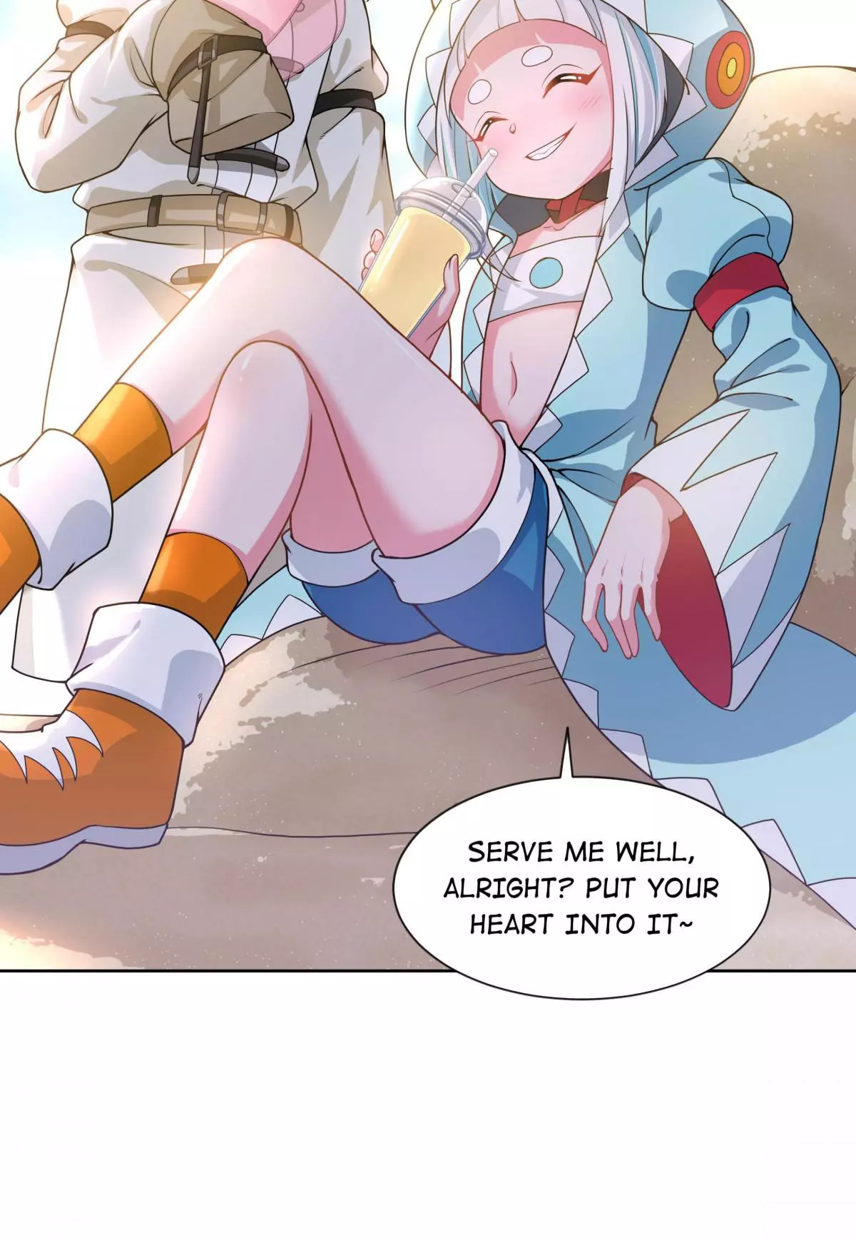 Working Overtime to Destroy the World! Chapter 79.1 page 14