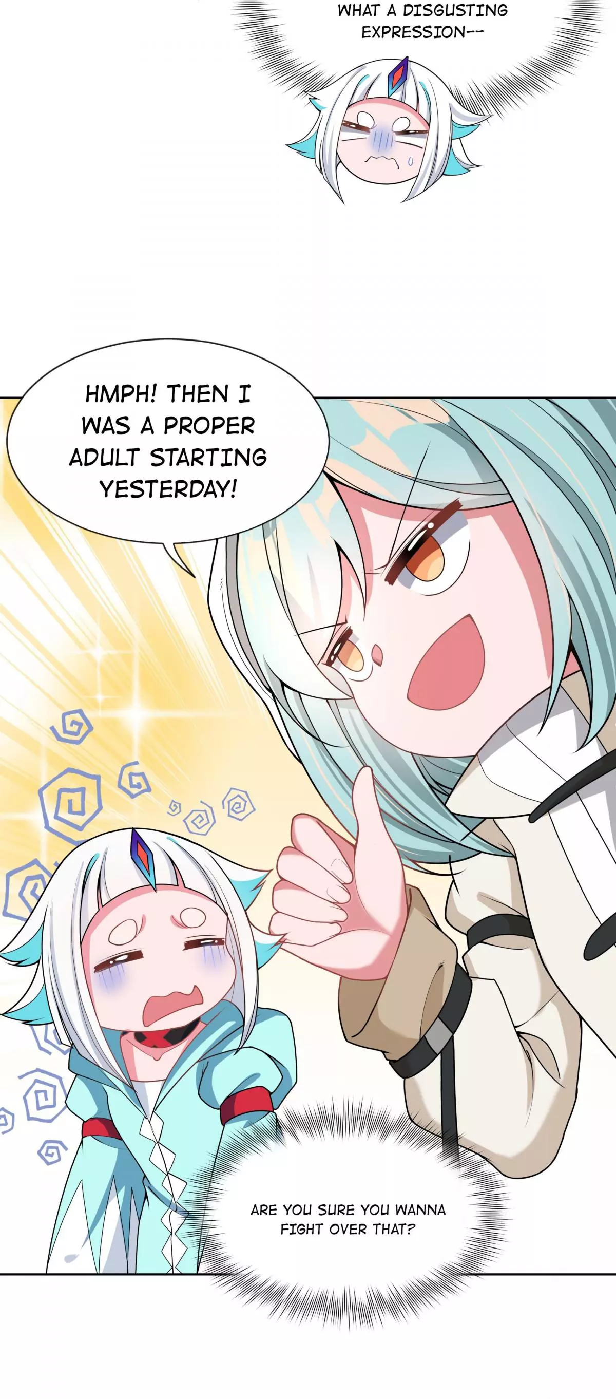 Working Overtime to Destroy the World! Chapter 86 page 28