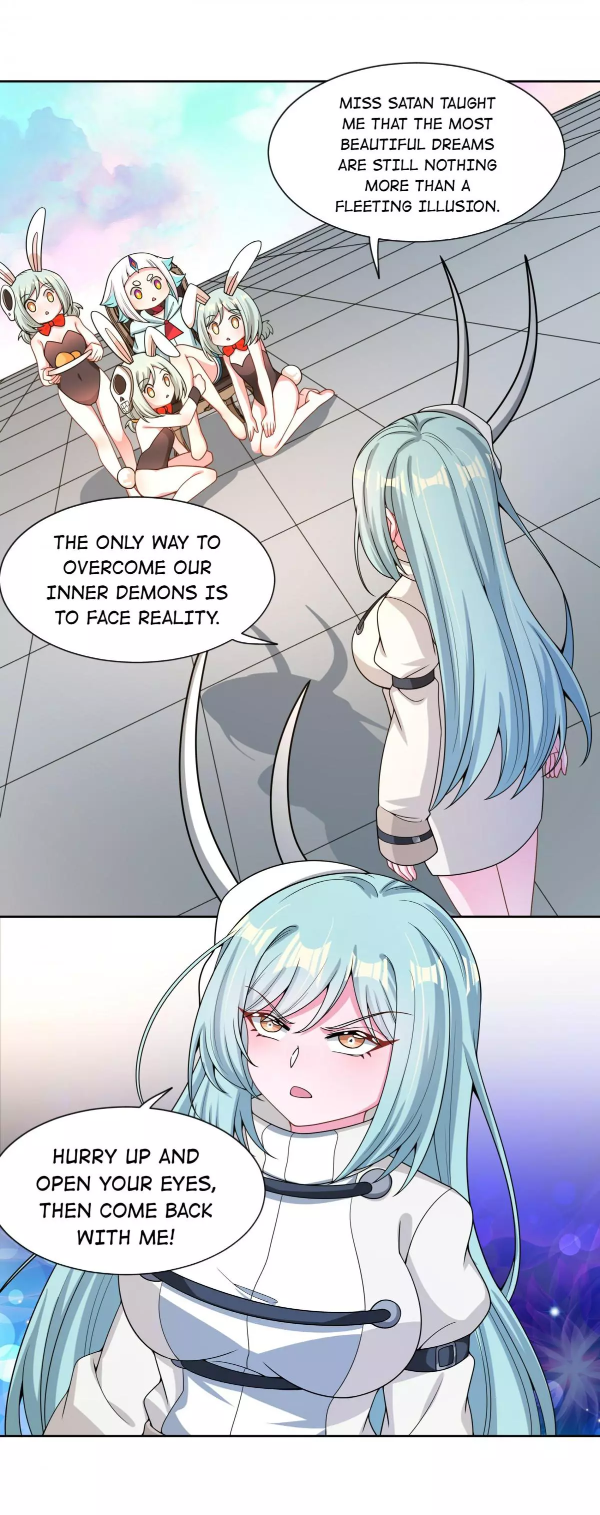 Working Overtime to Destroy the World! Chapter 88 page 8