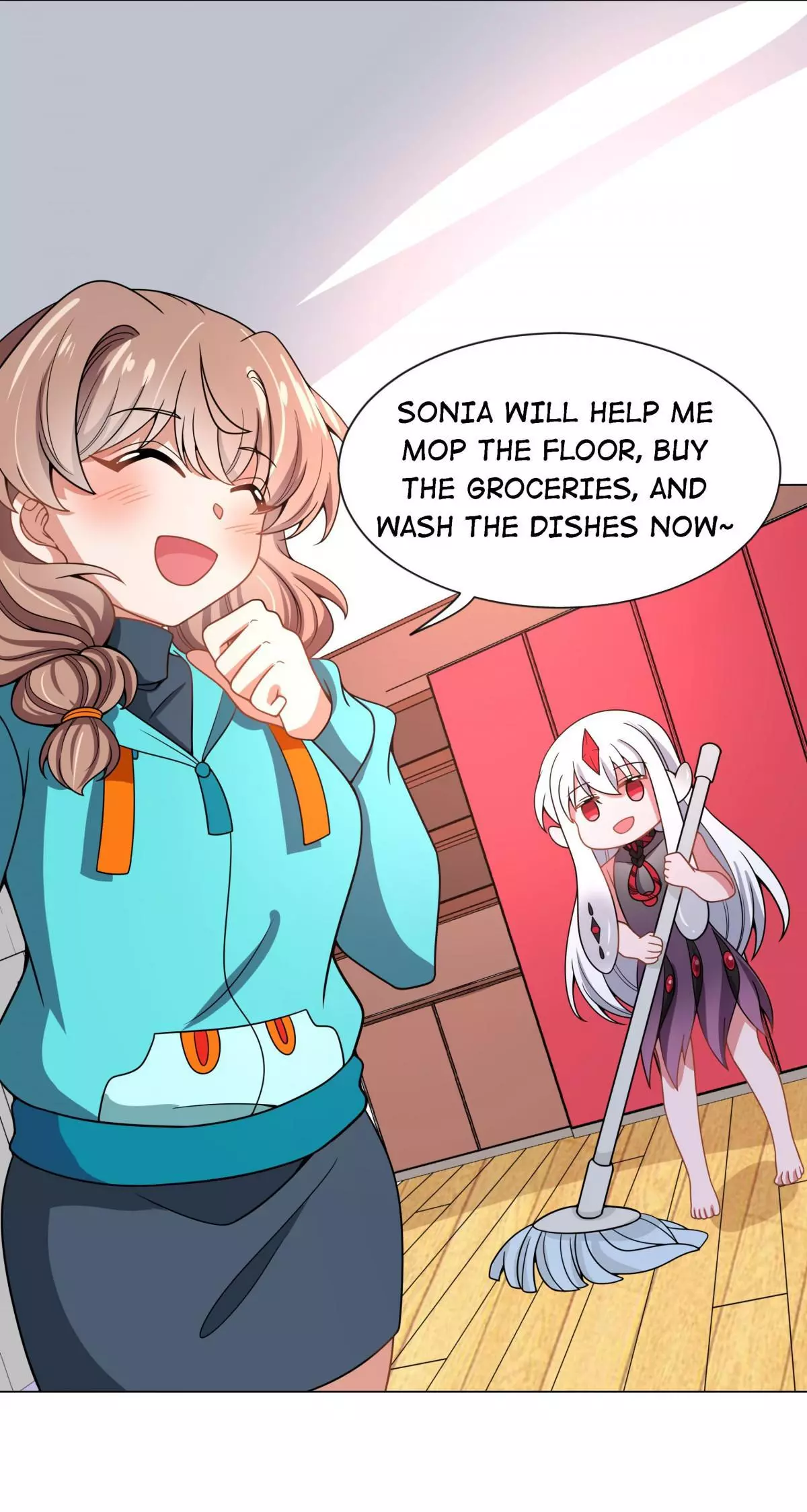 Working Overtime to Destroy the World! Chapter 93 page 11