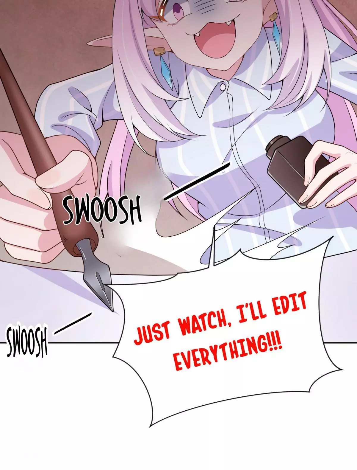 Working Overtime to Destroy the World! Chapter 95 page 13