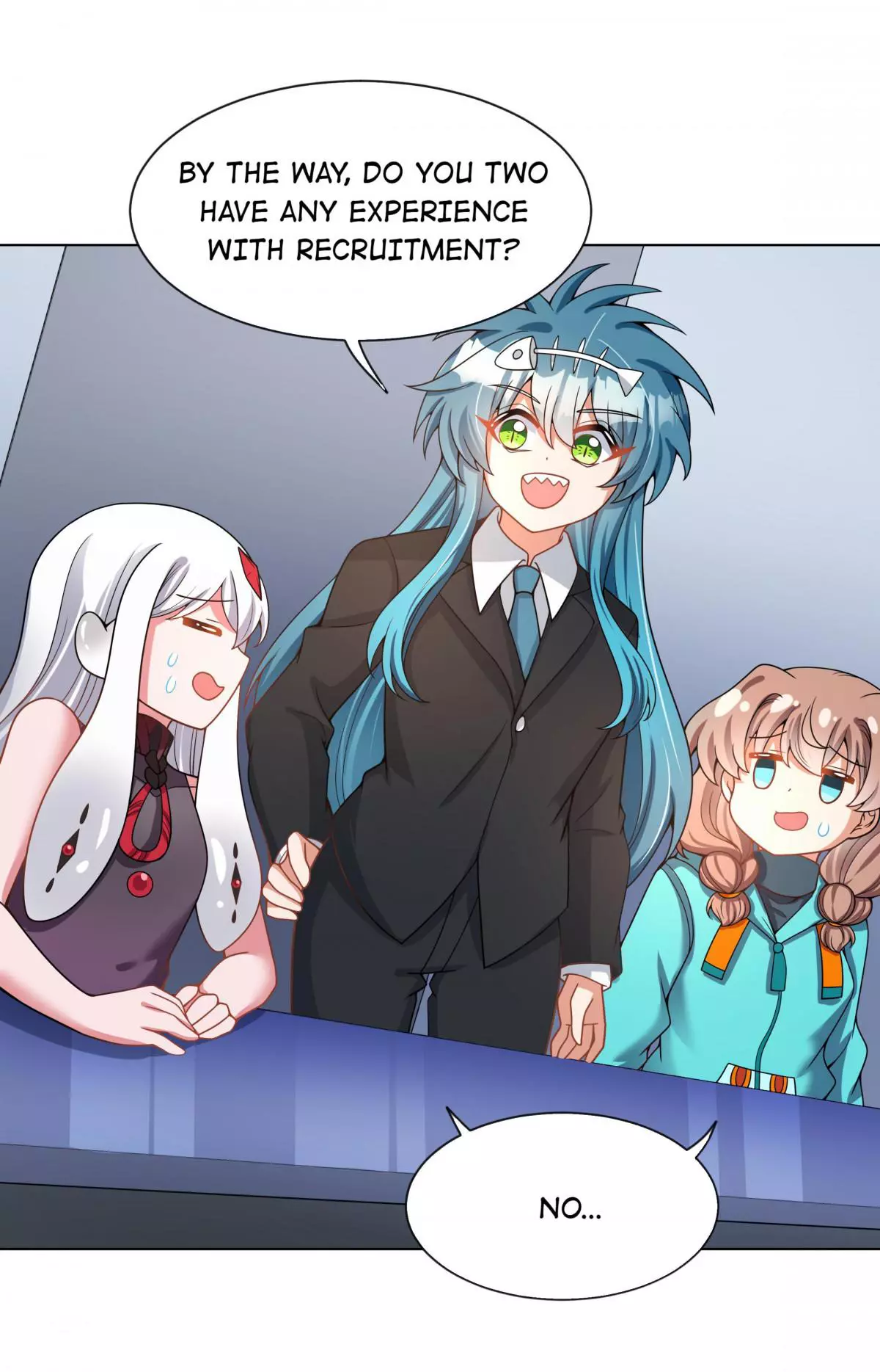 Working Overtime to Destroy the World! Chapter 104 page 14