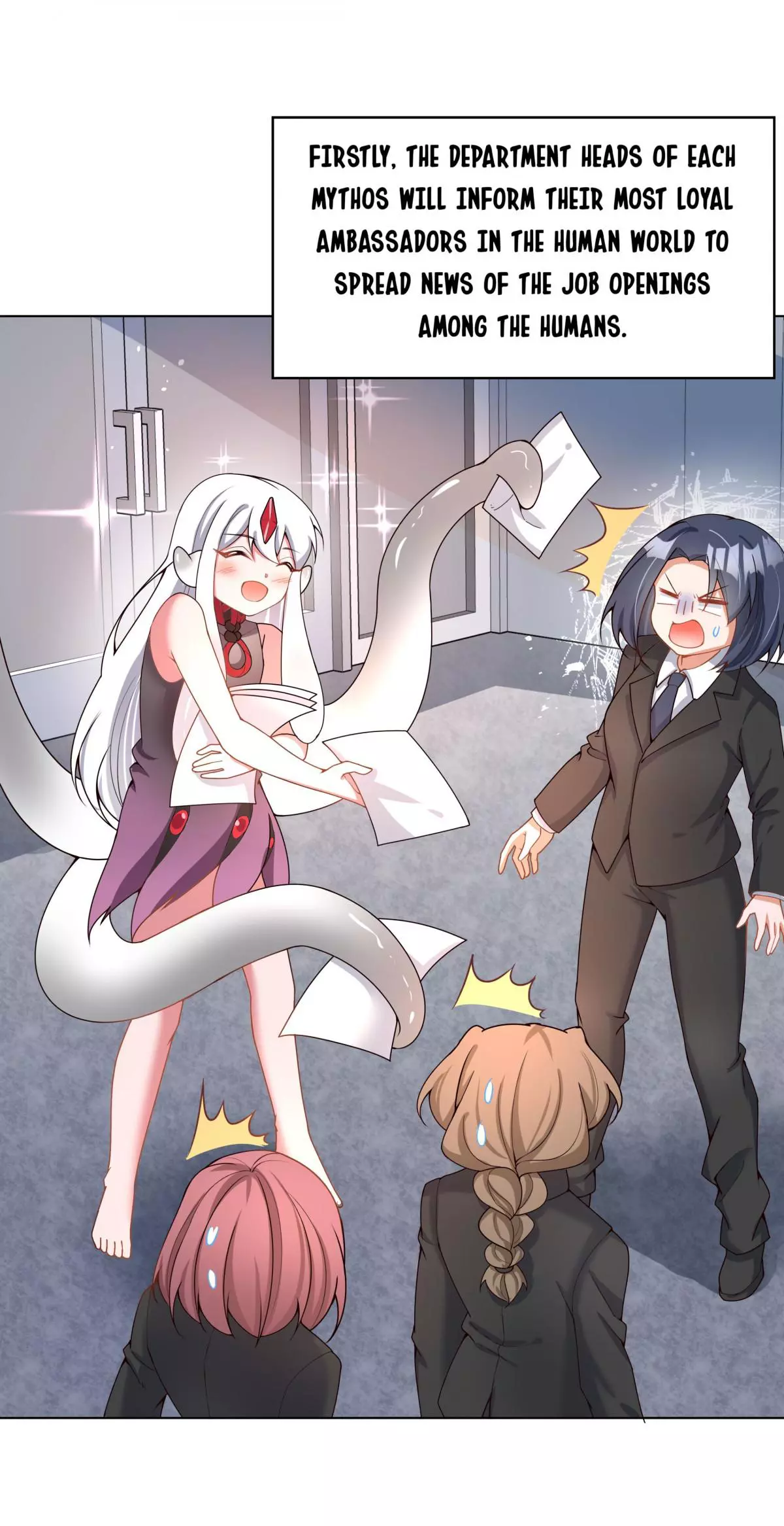 Working Overtime to Destroy the World! Chapter 104 page 6