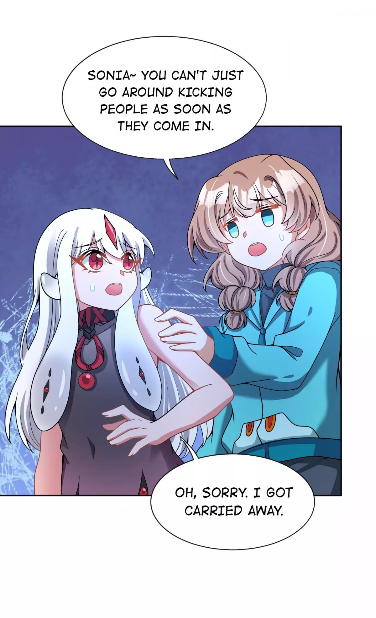 Working Overtime to Destroy the World! Chapter 105 page 12