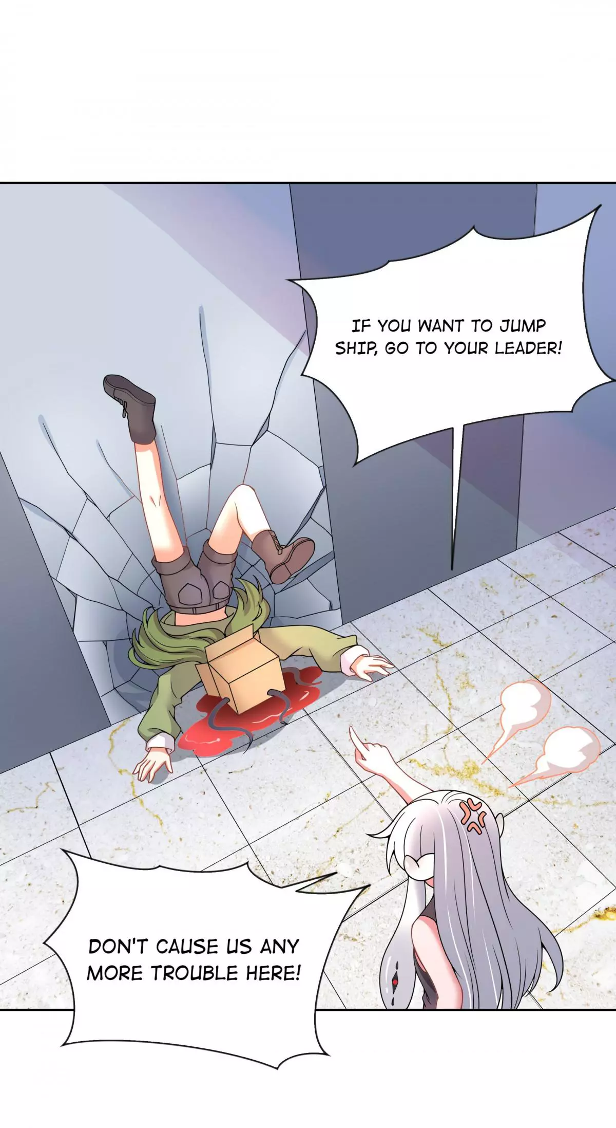 Working Overtime to Destroy the World! Chapter 105 page 11