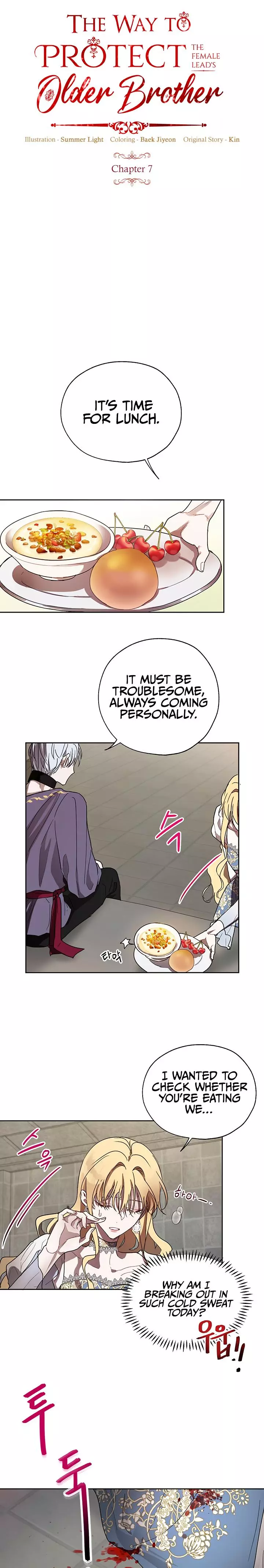 The Way to Protect the Female Lead's Older Brother Chapter 8 page 4