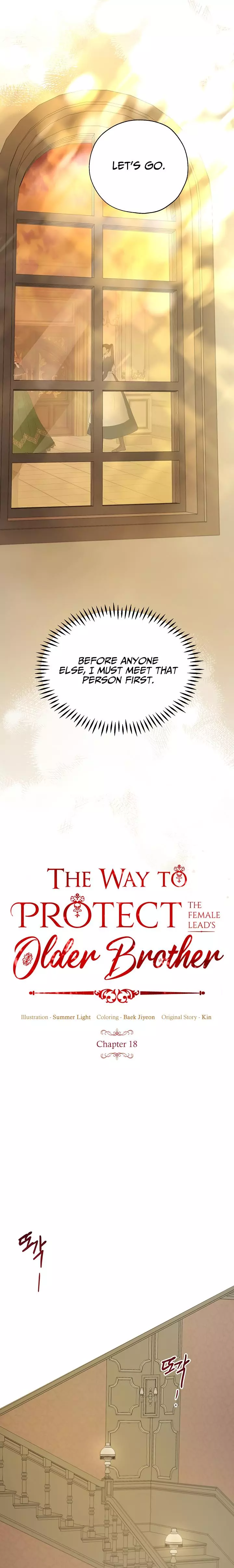 The Way to Protect the Female Lead's Older Brother Chapter 18 page 4