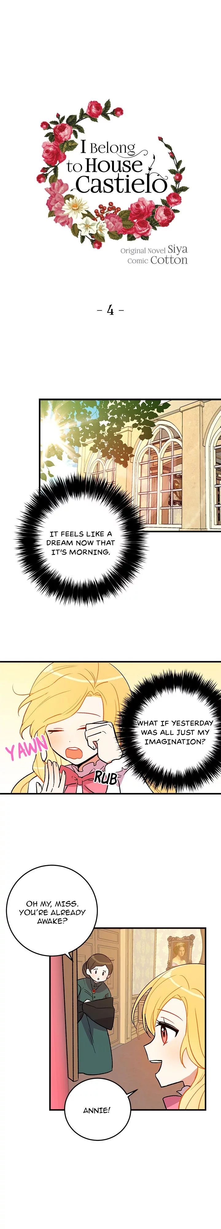 I Belong to House Castielo Chapter 4 page 1