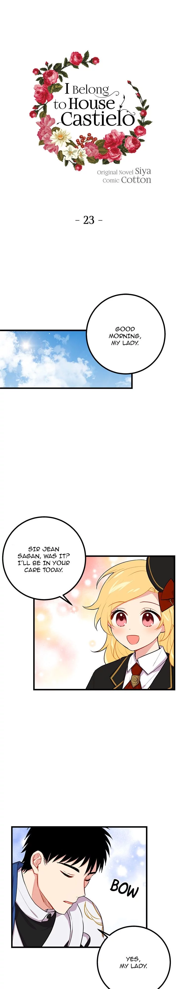 I Belong to House Castielo Chapter 23 page 1