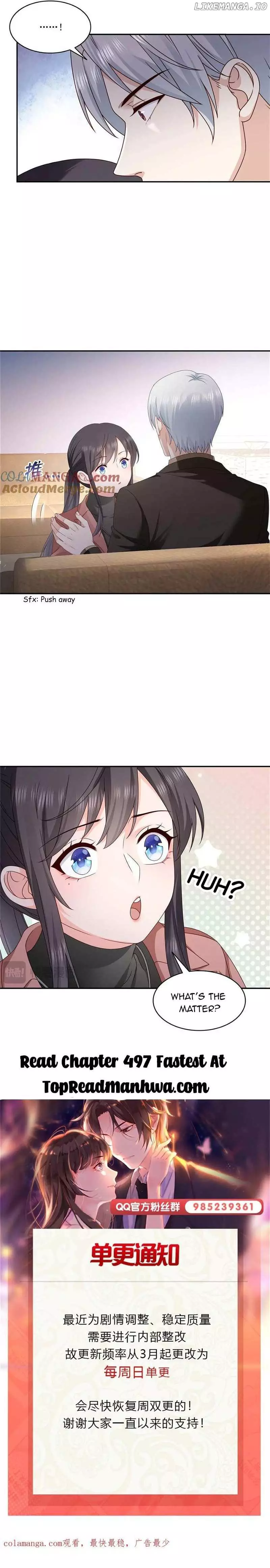 Perfect Secret Love: The Bad New Wife is a Little Sweet Chapter 496 page 5