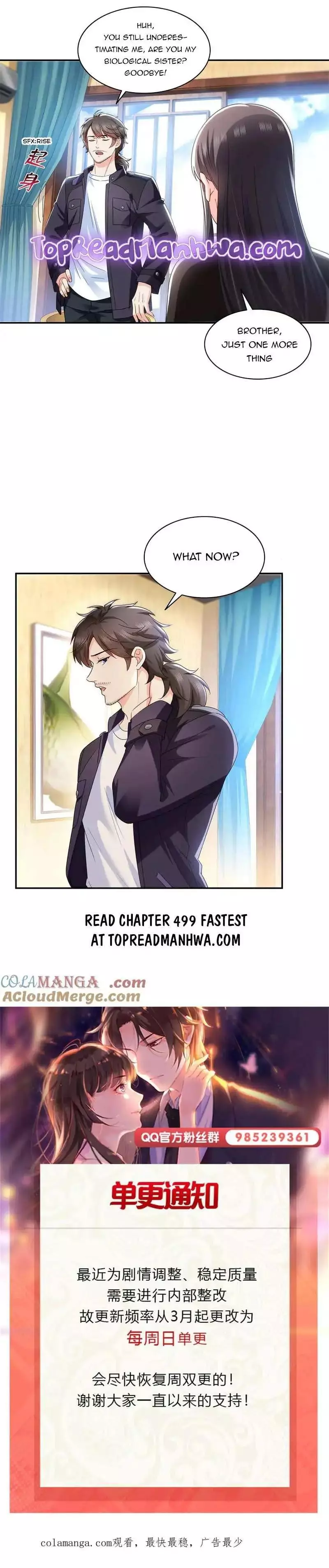 Perfect Secret Love: The Bad New Wife is a Little Sweet Chapter 498 page 7