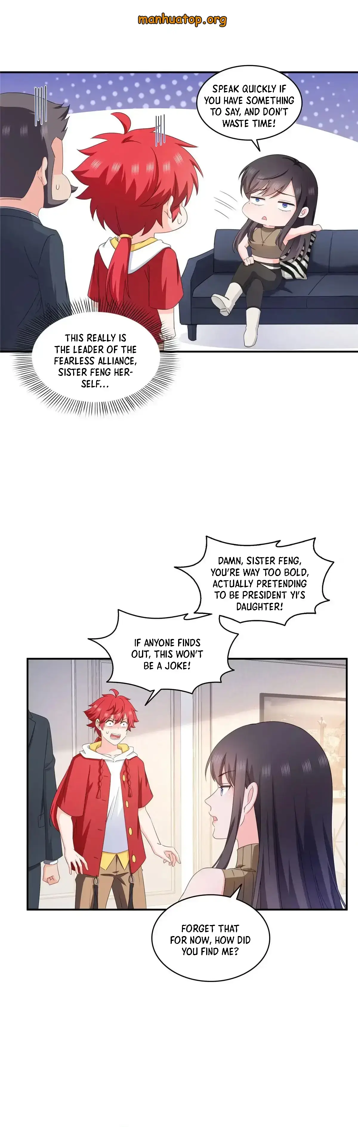 Perfect Secret Love: The Bad New Wife is a Little Sweet Chapter 557 page 1