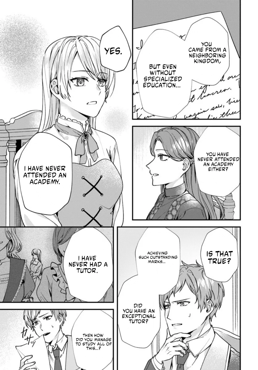 The Story of Me, Who Was Divorced for Being Deemed Unfit to Be a Duchess Chapter 1 page 25