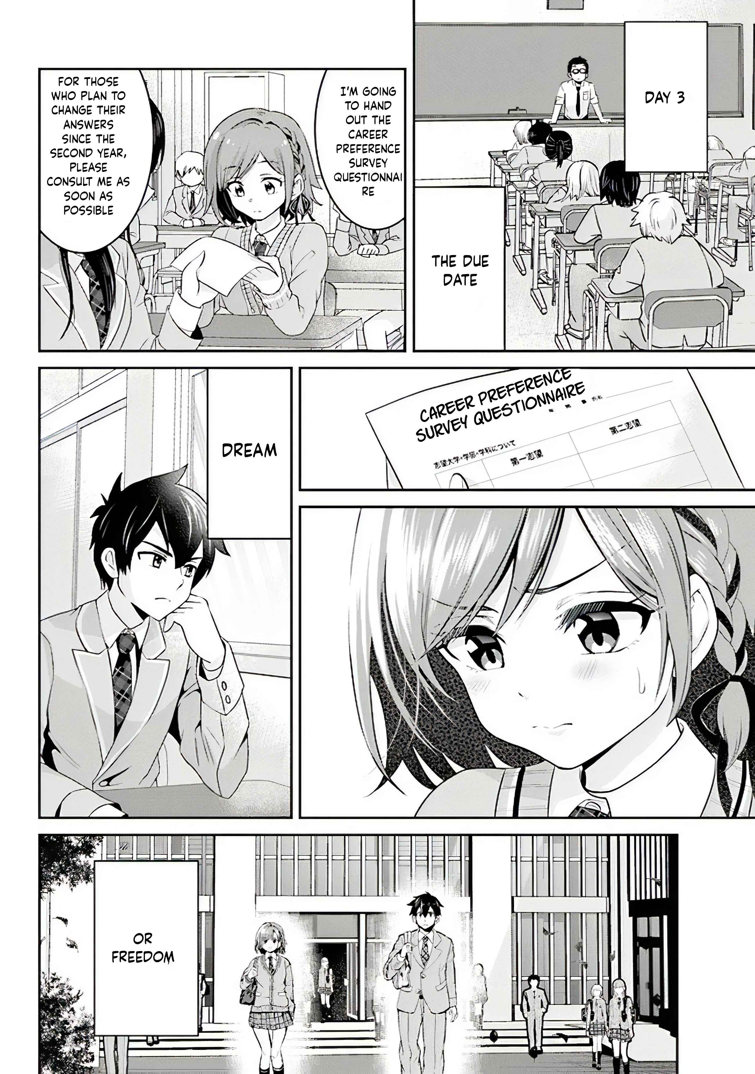 Class no Daikirai na Joshi to Kekkon Suru Koto ni Natta Chapter 2.5 page 7