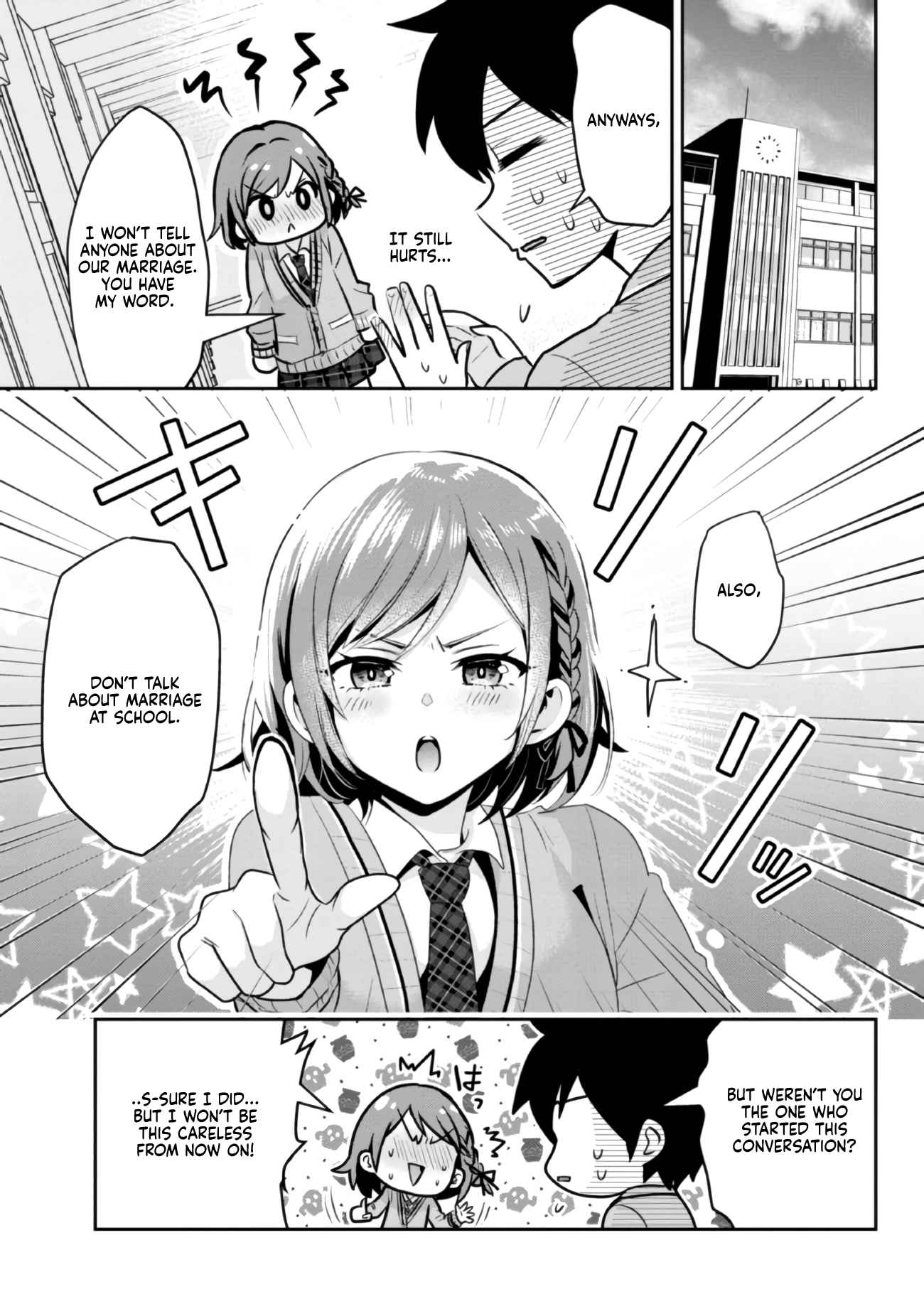 Class no Daikirai na Joshi to Kekkon Suru Koto ni Natta Chapter 3.5 page 12