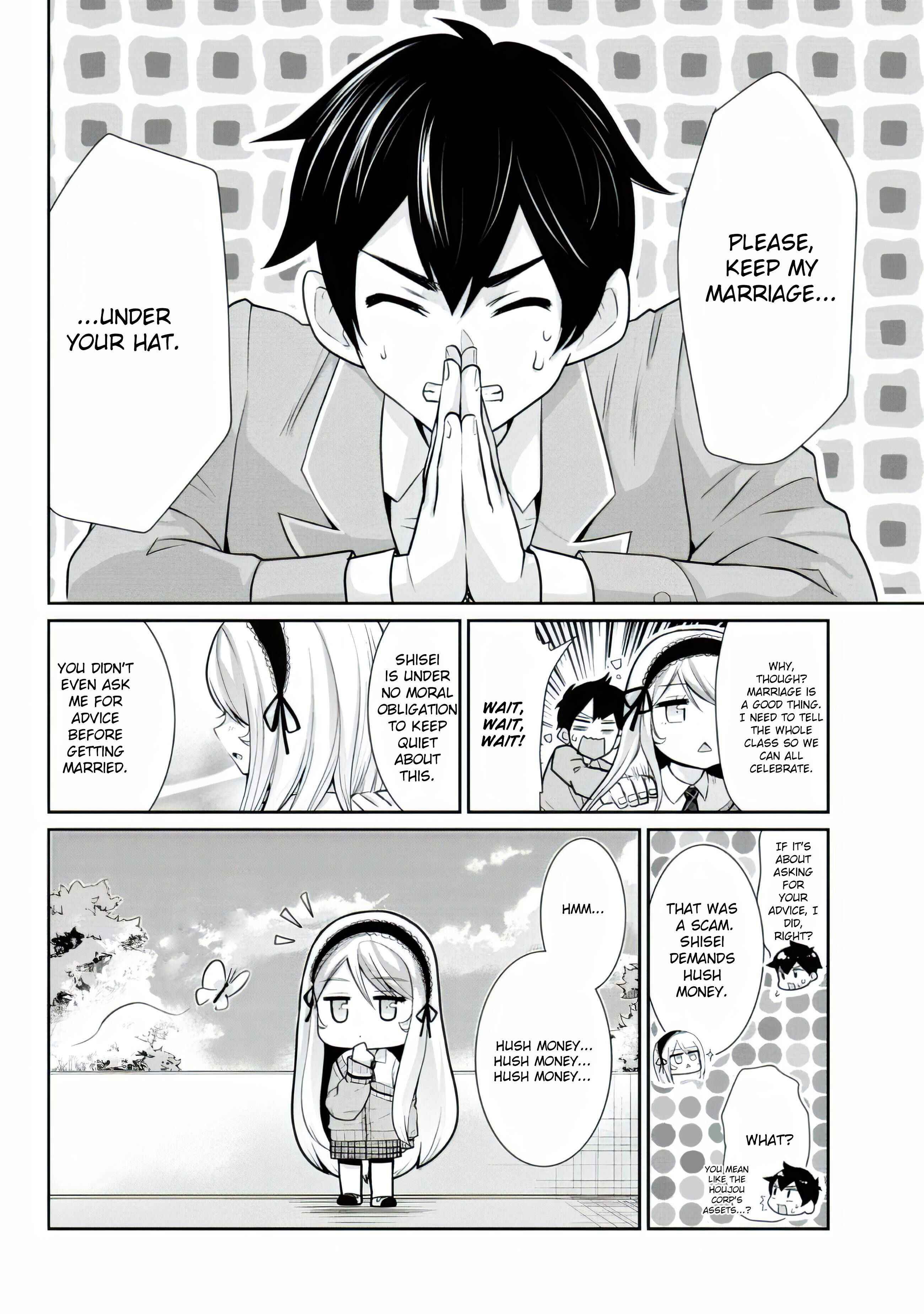 Class no Daikirai na Joshi to Kekkon Suru Koto ni Natta Chapter 4 page 3