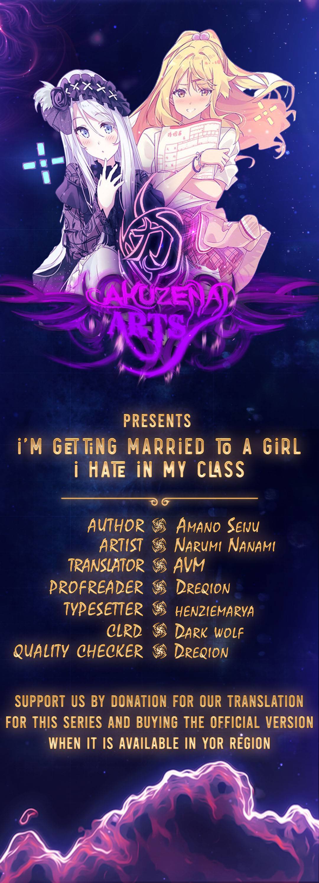 Class no Daikirai na Joshi to Kekkon Suru Koto ni Natta Chapter 8 page 2