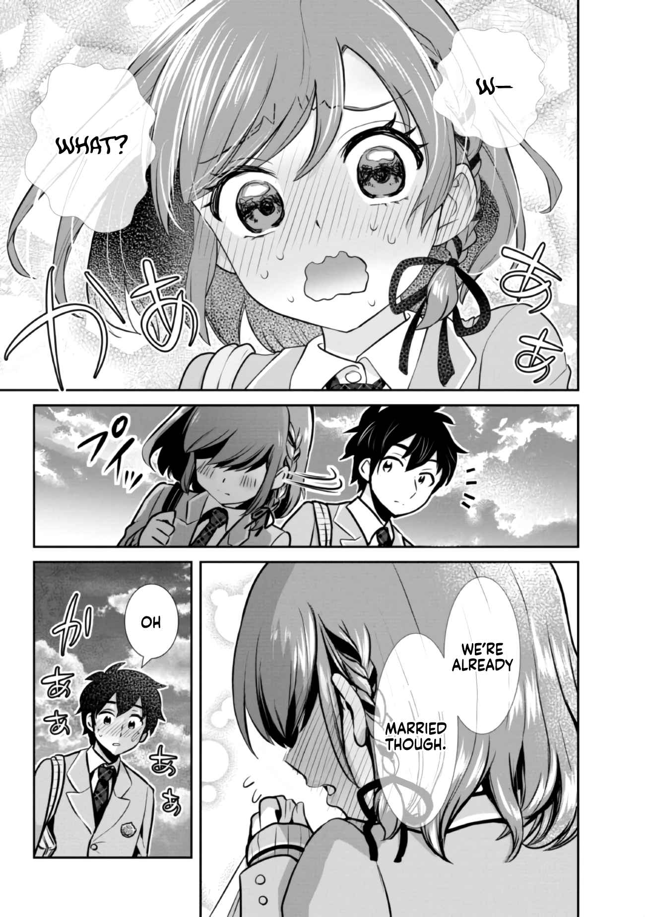 Class no Daikirai na Joshi to Kekkon Suru Koto ni Natta Chapter 7.5 page 16