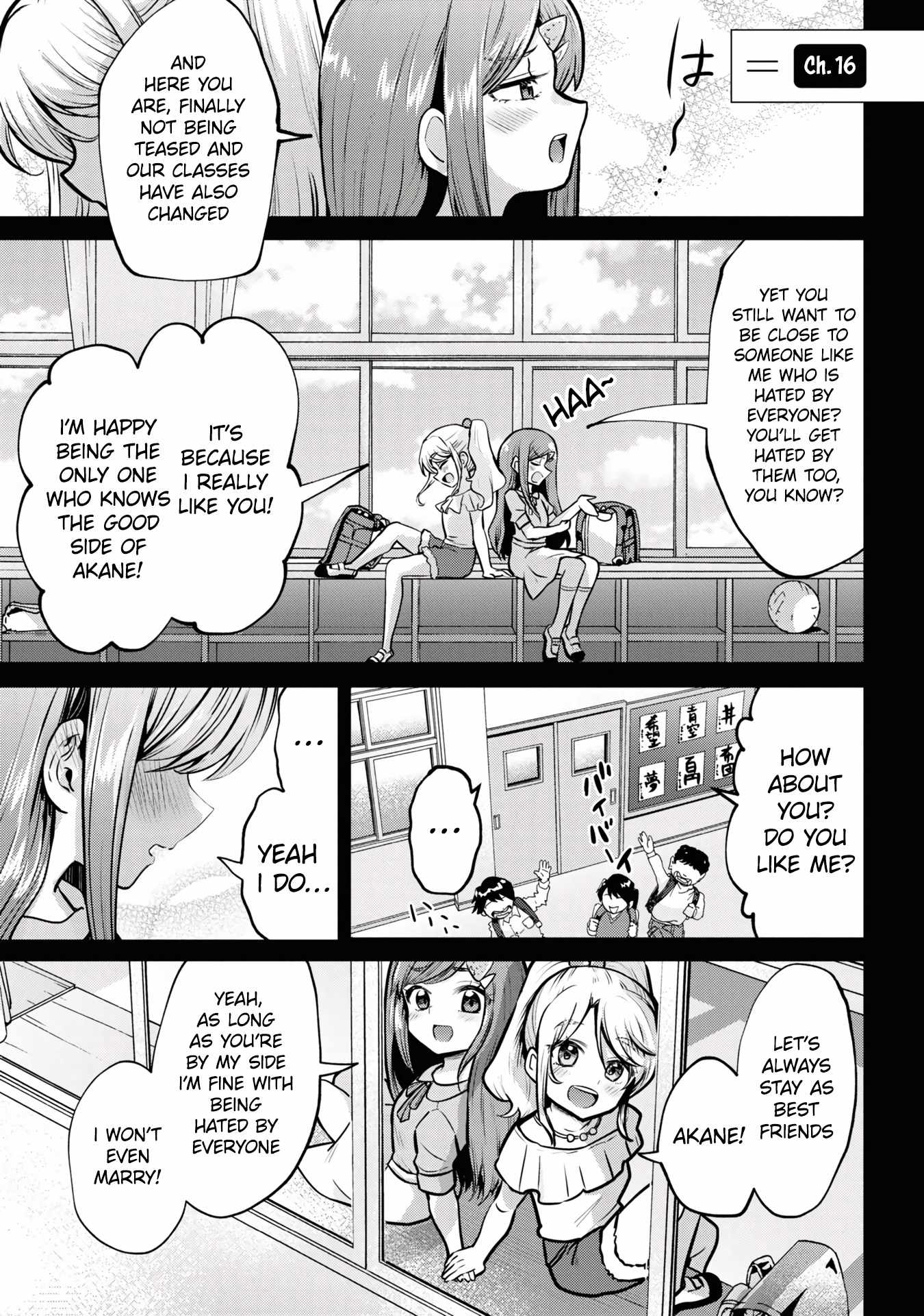 Class no Daikirai na Joshi to Kekkon Suru Koto ni Natta Chapter 16.1 page 3