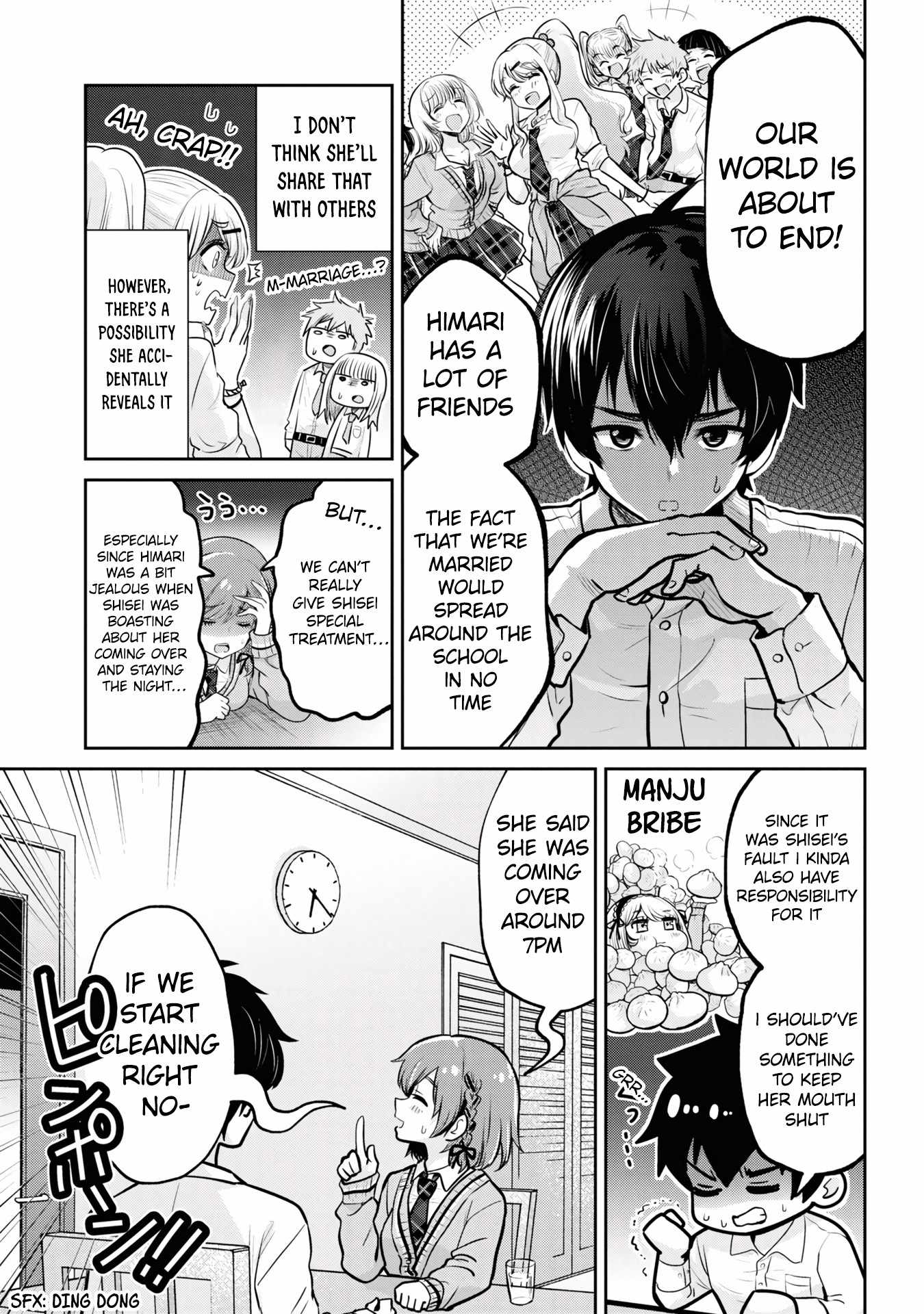 Class no Daikirai na Joshi to Kekkon Suru Koto ni Natta Chapter 16.2 page 4