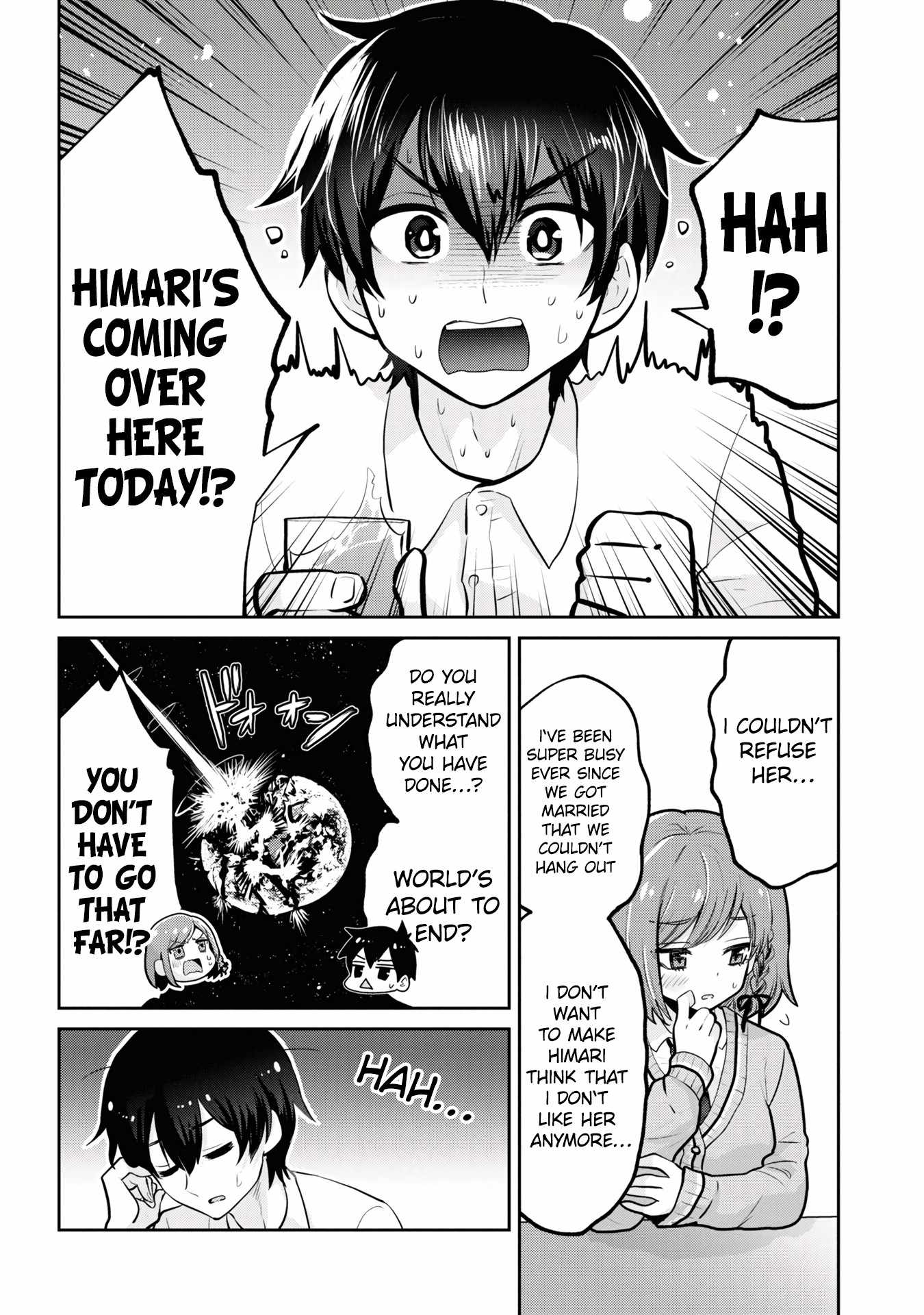 Class no Daikirai na Joshi to Kekkon Suru Koto ni Natta Chapter 16.2 page 3