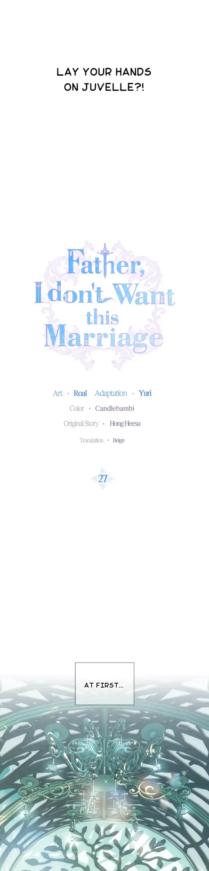 Father, I Don’T Want To Get Married! Chapter 27 page 4