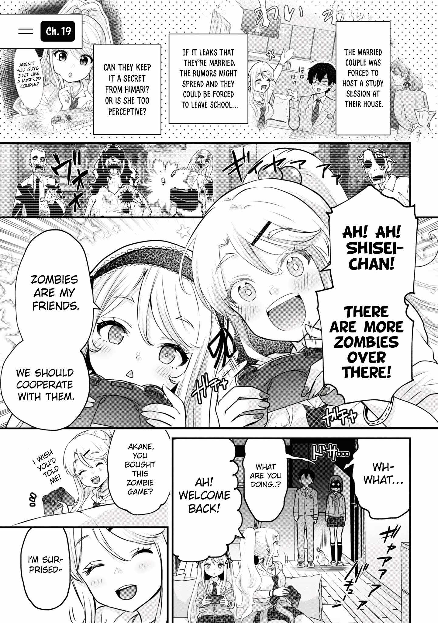 Class no Daikirai na Joshi to Kekkon Suru Koto ni Natta Chapter 19.1 page 3